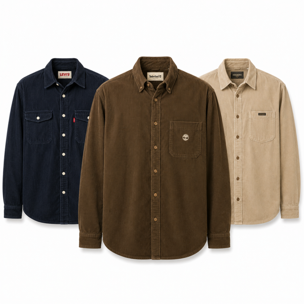 Chemise Velours Côtelé Marque