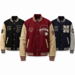 Vestes Baseball Laine/Cuir