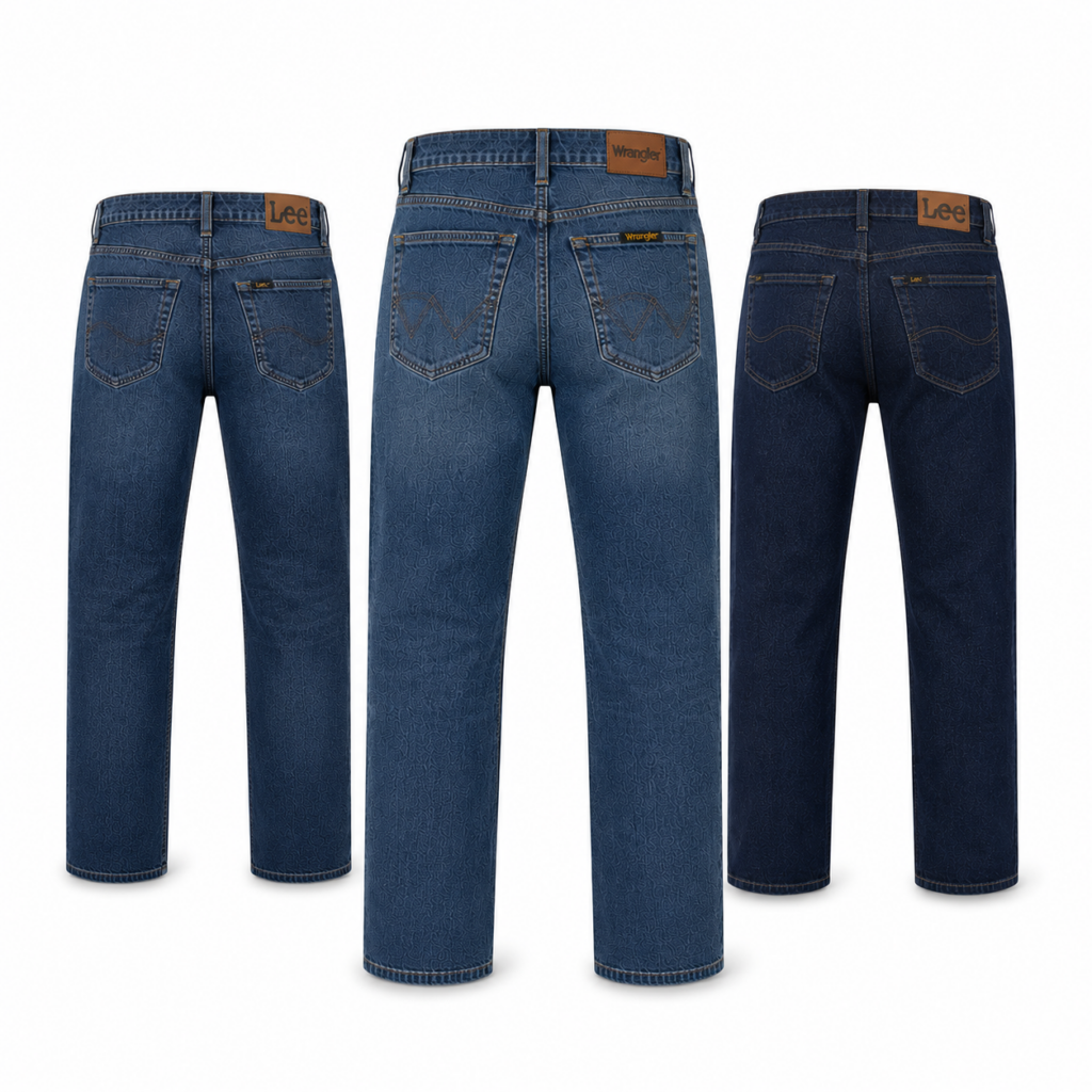 Jeans Lee & Wrangler Homme