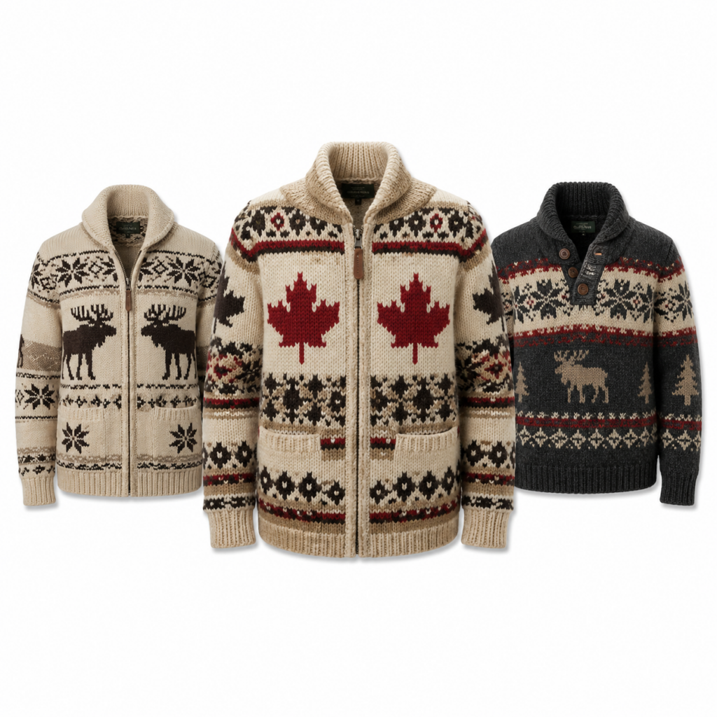 Pull Knitwear style Canadian